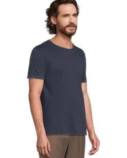 Activewear|T-Shirts|John Varvatos Devine Crew K6871S25 Navy