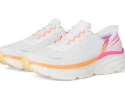 SKECHERS D'Lux Vapor Hands Free Slip-INS White Multi New