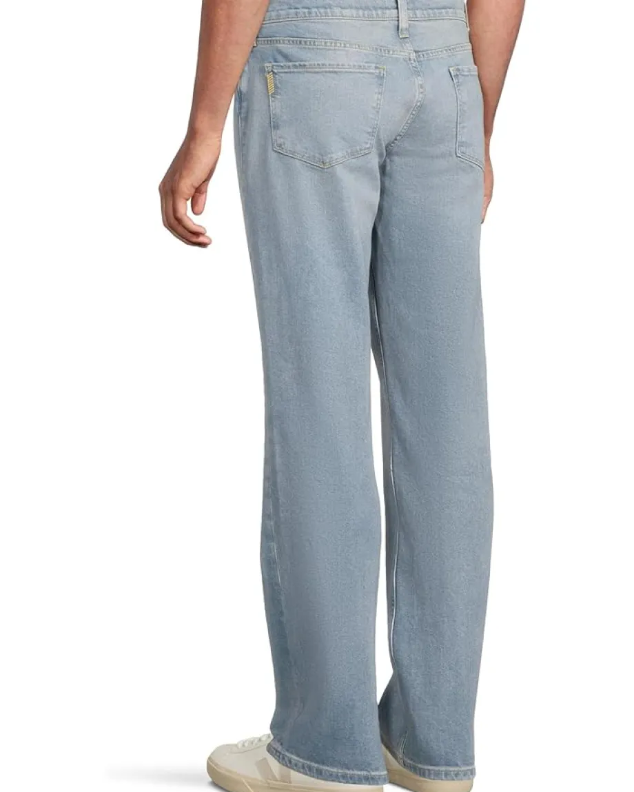 Paige Doheny Heritage Relaxed Straight Leg Jeans in Rampart Outlet