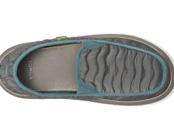 Sneakers|Sneakers|Sanuk Donny Quilted Blue Grey