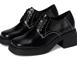 Vagabond Shoemakers Dorah Leather Lace Up Oxford Black New