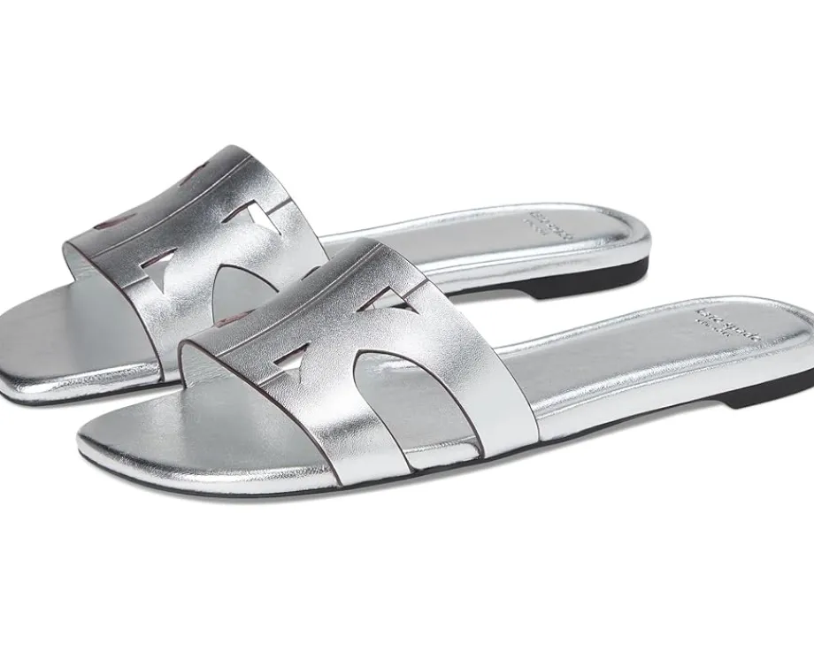 Kate Spade New York Sandals|Sandals<Duo Slide Sandal Silver