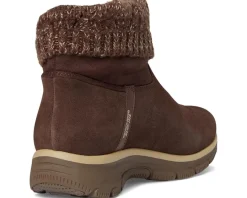 Boots|Boots|SKECHERS Easy Going - Cozy Weather 2 Suede Hands Free Slip-ins Chocolate