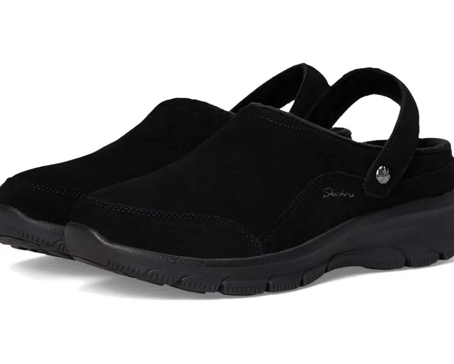 Clogs & Mules|SKECHERS Easy Going - Distinctive Charm Black/Black