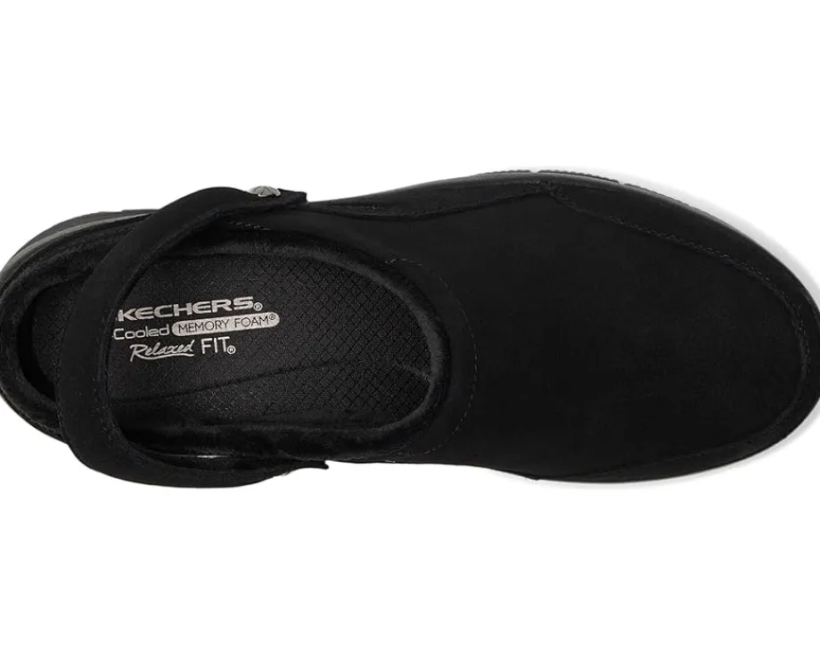 Clogs & Mules|SKECHERS Easy Going - Distinctive Charm Black/Black