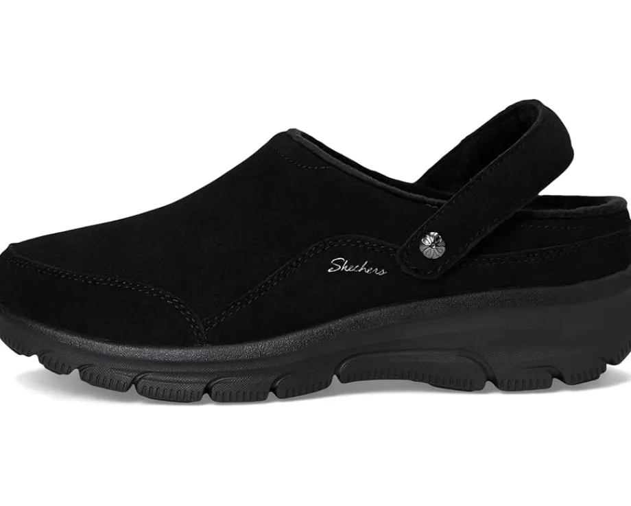 Clogs & Mules|SKECHERS Easy Going - Distinctive Charm Black/Black