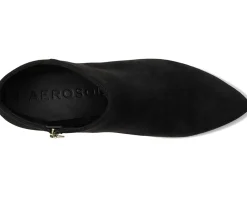 Aerosoles Edith Black Faux Suede Hot