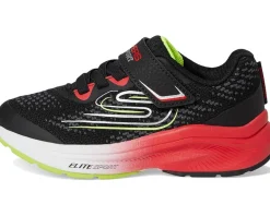 Shoes|SKECHERS KIDS Elite Sport Stride 403952L (Little Kid/Big Kid) Black/Red