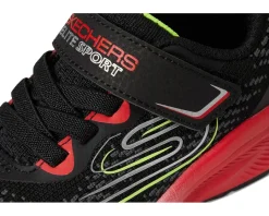 Shoes|SKECHERS KIDS Elite Sport Stride 403952L (Little Kid/Big Kid) Black/Red