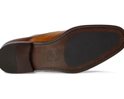 Johnston & Murphy Collection Ellsworth Cap Toe Brown/Tan Italian Calfskin Online