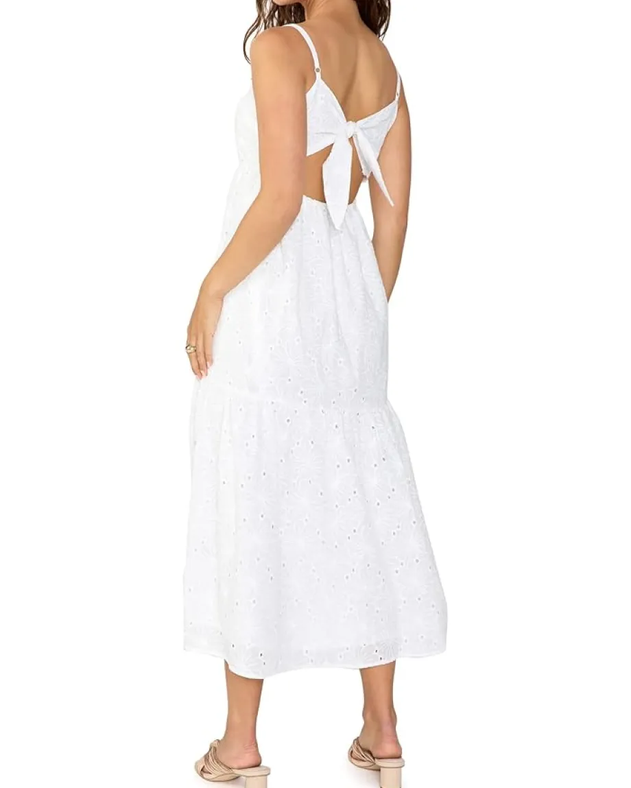 Sanctuary Dresses|Dresses<Embroidered Maxi White
