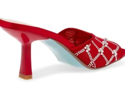 Blue by Betsey Johnson Emm Red New