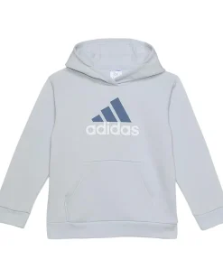 adidas Kids Essential Hooded Graphic Pullover (Toddler/Little Kid) Halo Blue Online
