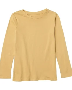 #4kids Essential Long Sleeve T-Shirt (Little Kids/Big Kids) Camel New