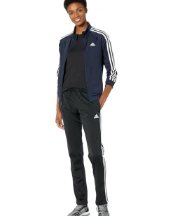 Activewear|adidas Essential 3-Stripes Tricot Jacket Legend Ink