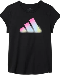adidas Kids Essential Tee (Big Kids) Black Adi Outlet