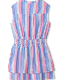 Hatley Kids Clothing<Evening Sky Smocked Waist Dress (Toddler/Little Kid/Big Kid) Blue