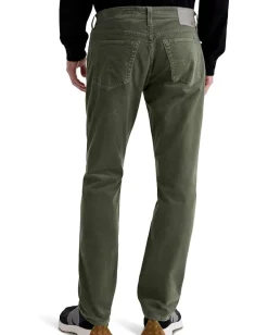 Activewear|AG Jeans Everett Slim Straight Corduroy Pants Urban Green