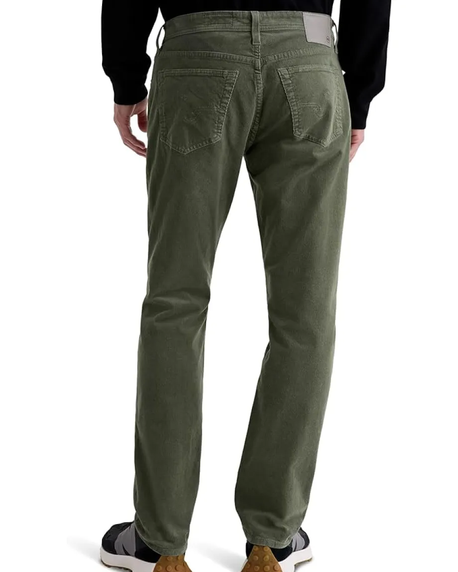 Activewear|AG Jeans Everett Slim Straight Corduroy Pants Urban Green