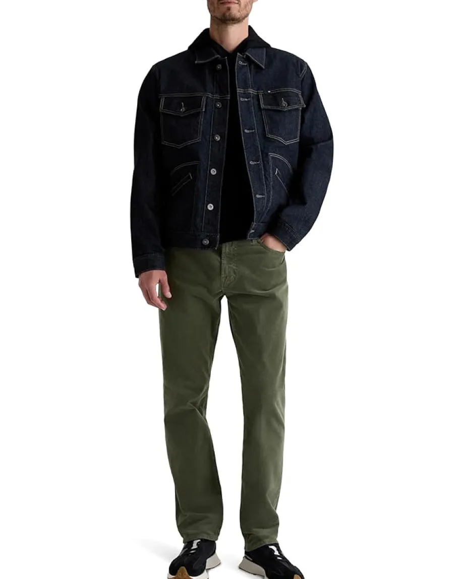 Activewear|AG Jeans Everett Slim Straight Corduroy Pants Urban Green