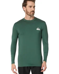 Quiksilver Activewear|Swimwear<Everyday Surf Tee Long Sleeve Forest