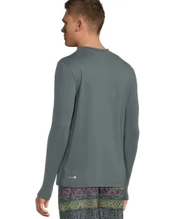 Activewear|Swimwear|Quiksilver Everyday Surf Tee Long Sleeve Surf Tee Granite Gray
