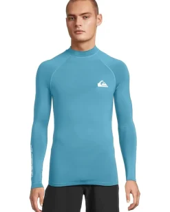 Quiksilver Activewear|Swimwear<Everyday Upf50 Long Sleeve Surf Tee Niagara