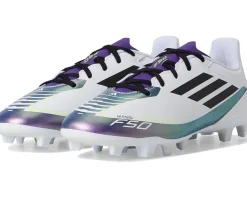 adidas Sneakers|Sneakers<F50 Club Messi Football Boots Flexible Ground Soccer Cleats White/Black/Unity Purple