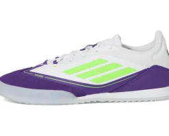 adidas F50 Freestyle 24 Messi Indoor Soccer Cleats White/Lucid Lemon/Unity Purple New