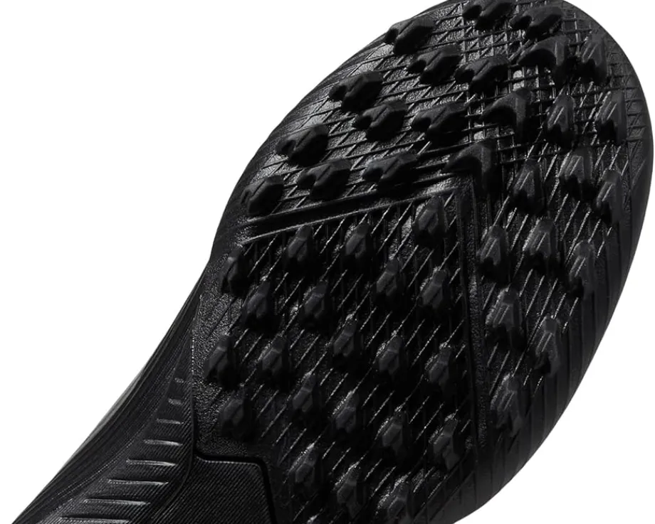 adidas Kids F50 League Turf J (Little Kid/Big Kid) Black/Iron Metallic/Gold Metallic