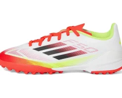 adidas Kids F50 League Turf Soccer Cleats (Little Kid/Big Kid) White/Black/Solar Yellow Best