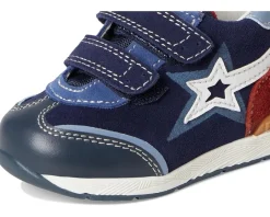 Naturino Shoes<Falcotto New Ferdi 3 Hig (Toddler) Navy/White/Granata