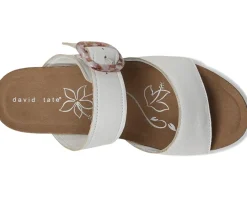 David Tate Heels|Sandals<Fantasy White