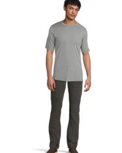 Paige Activewear|Jeans<Federal Transcend Slim Straight Fit Pants Carbon Clay