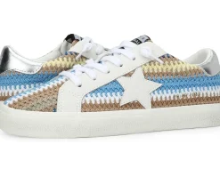 Sneakers|Sneakers|Vintage Havana Flair Blue/Brown Crochet Multi