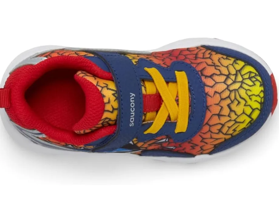 Shoes|Shoes|Saucony Kids Flash A/C 3.0 JR (Toddler) Black/Red