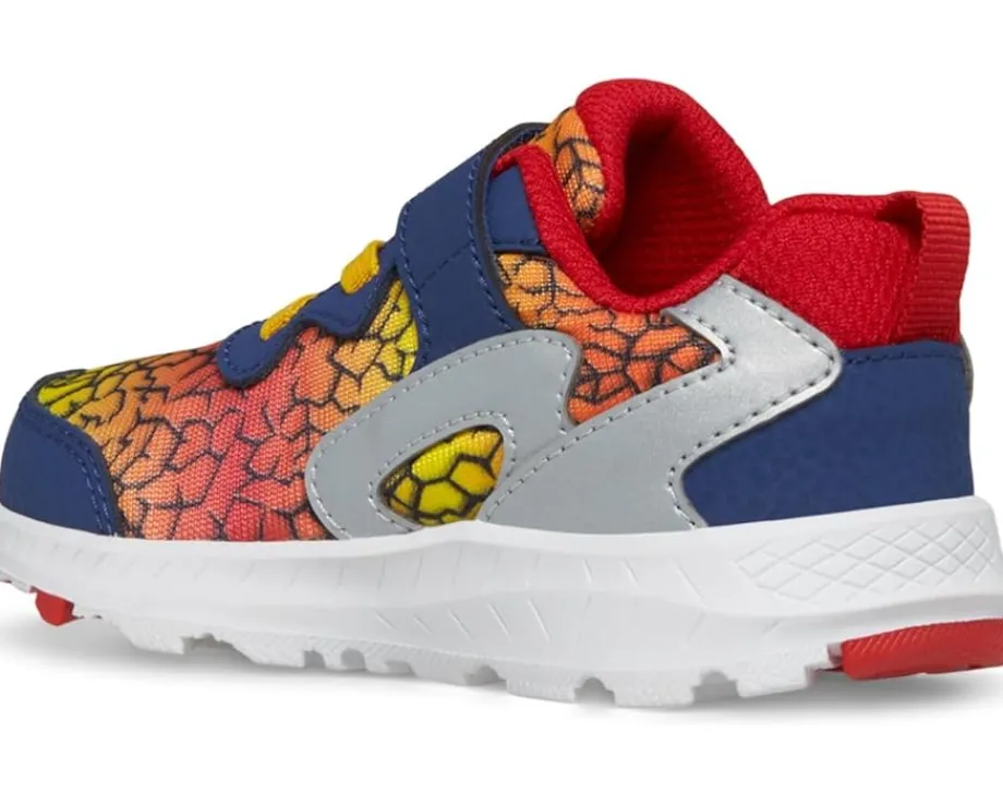 Shoes|Shoes|Saucony Kids Flash A/C 3.0 JR (Toddler) Black/Red