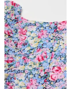 Janie and Jack Clothing<Floral Dress (Toddler/Little Kid/Big Kid) Multicolor