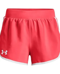 Clothing|Under Armour Kids Fly By Shorts (Big Kids) Beta/White