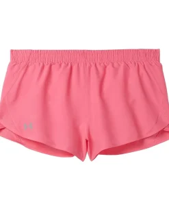 Clothing|Under Armour Kids Fly By Shorts (Big Kids) Super Pink/Super Pink/Reflective