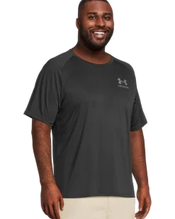 Under Armour Freedom Tech Short Sleeve Tee Black/Pitch Gray