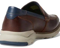 Florsheim Loafers|Loafers<Frenzi Moc Toe Venetian Loafer Brown Crazy Horse