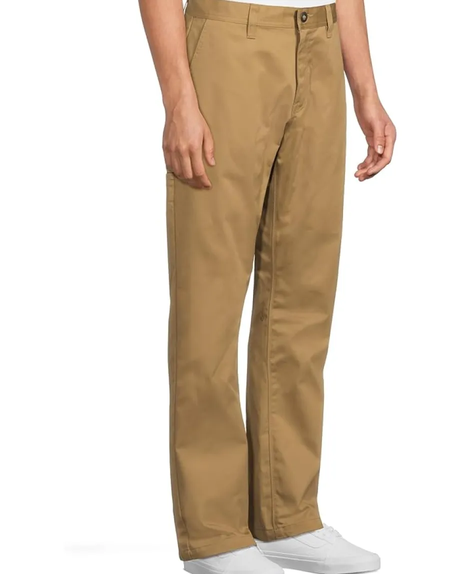 Volcom Frickin Chino Pants Dark Khaki Discount