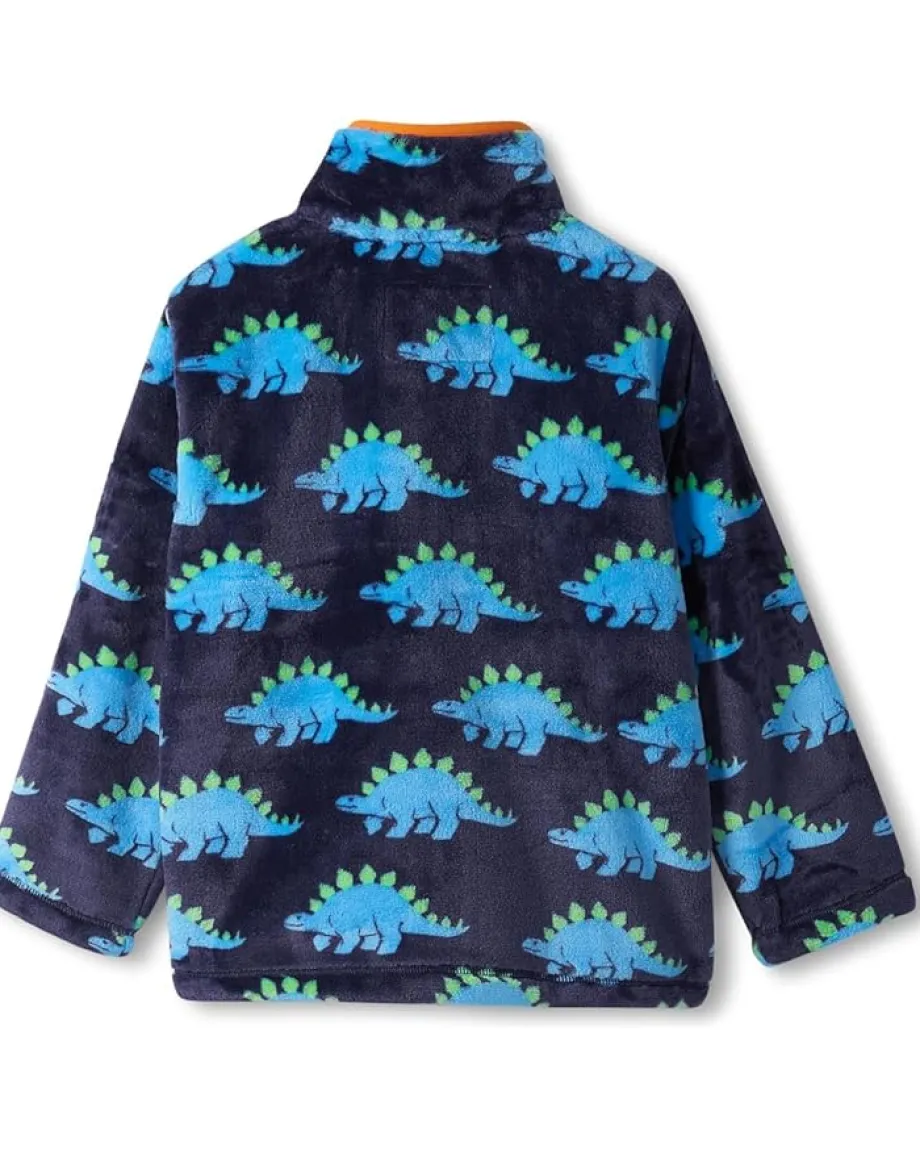 Hatley Kids Clothing<Fuzzy Fleece Zip-Up Jacket (Toddler/Little Kid/Big Kid) Blue