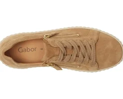 Gabor Sneakers|Sneakers<73.200.14 Taupe