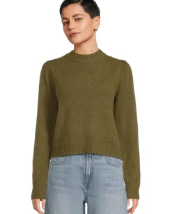 Michael Stars Genova Puff Sleeve Pullover Topiary