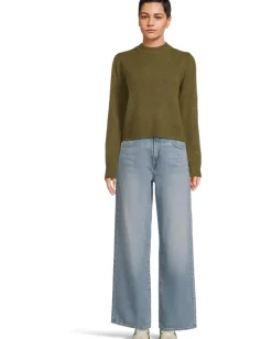 Michael Stars Genova Puff Sleeve Pullover Topiary