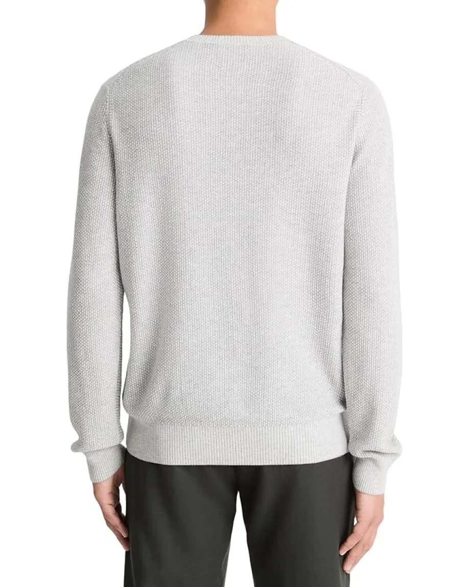 Vince Geo Jacquard Long Sleeve Crew