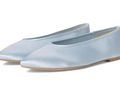Flats|Seychelles Georgette Satin Flat Light Blue
