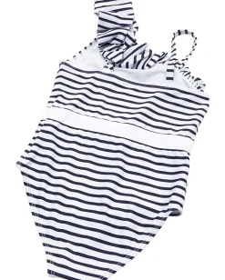 Kids Janie and Jack Girls Stripe Onepiece (Toddler/Little Kid/Big Kid)